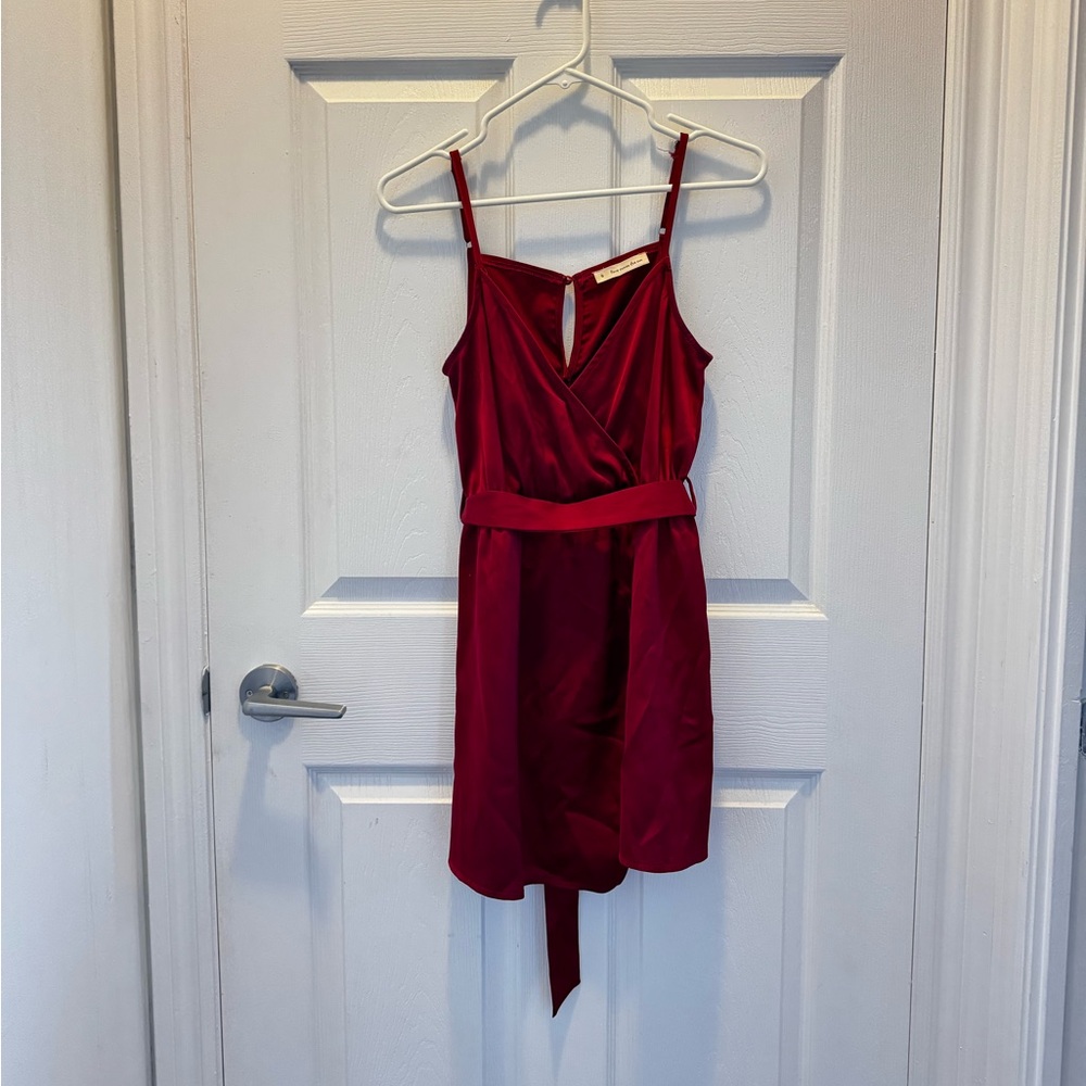Red dress